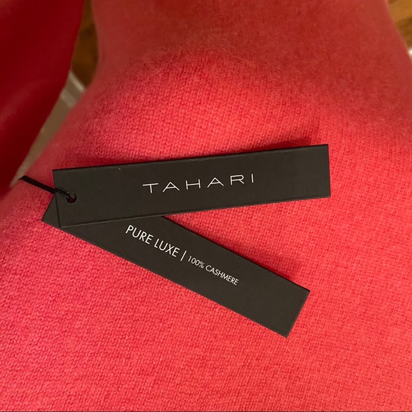 SOLD!! Tahari pure luxe 100% cashmere sweater xs - Picture 5 of 5